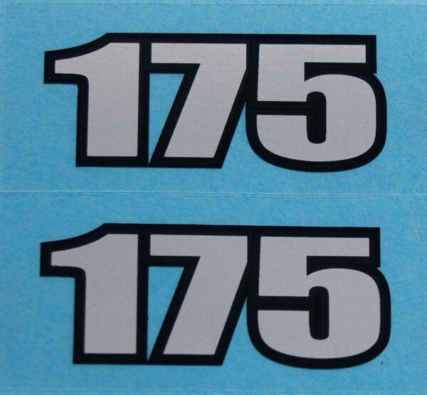 Pair of  175 Side Panel Decals