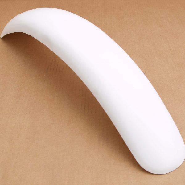 Front Mudguard  Bultaco Pursang Mk7, Mk8 Plastic White