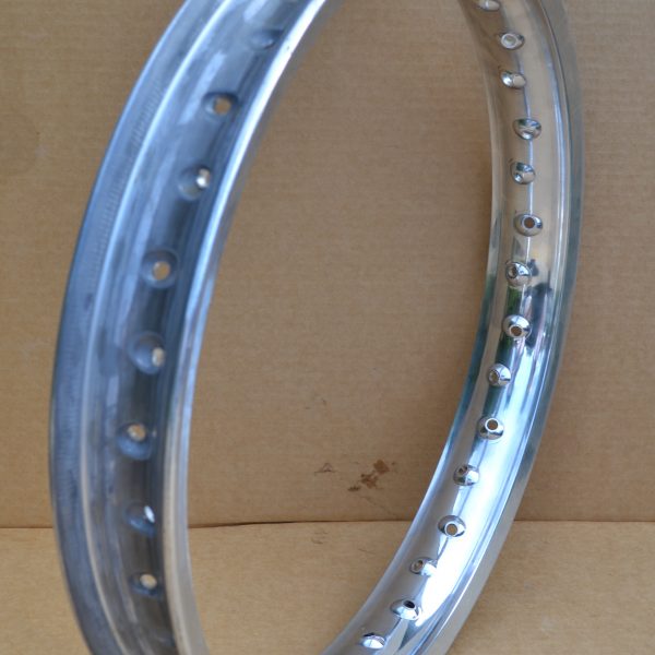 Alloy Trials Rear Wheel Rim 18" Tubed Tyre Type