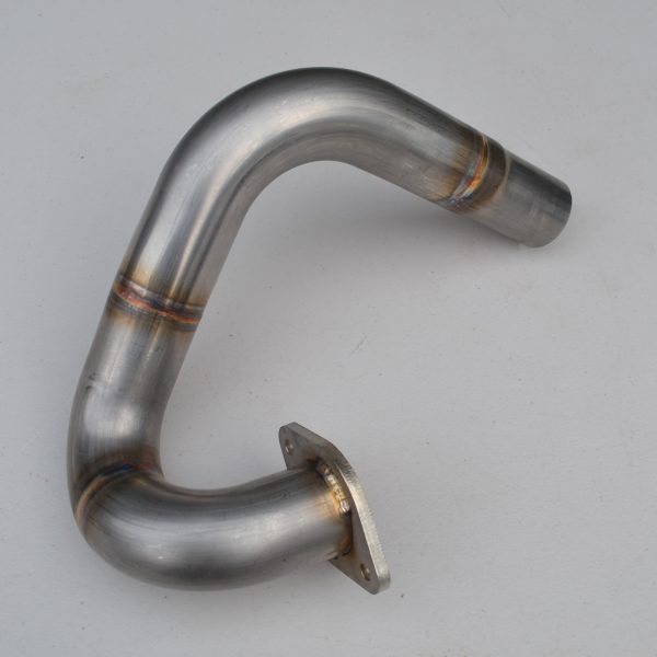 Exhaust Front Pipe Yamaha TY 250 Twinshock Stainless Steel ( Std )