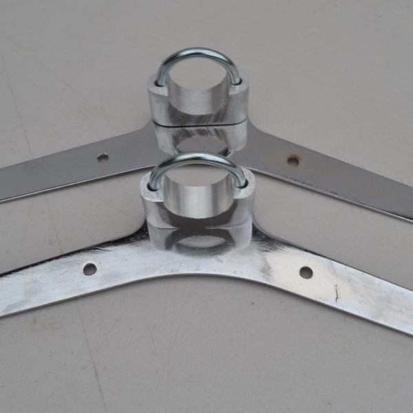 Front Mudguard Stays & Clamps Chrome Alpina / Matador (see description)