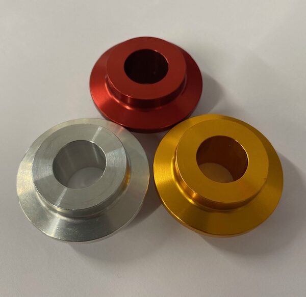 Rear Wheel Spacer & Shroud LH TY175 / TY250 Twinshock