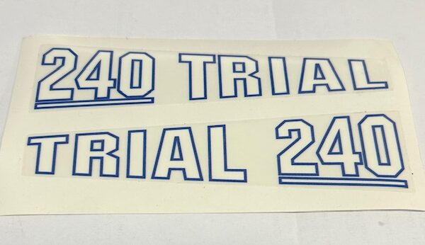Fantic Side Panel Decals 240 (pair)